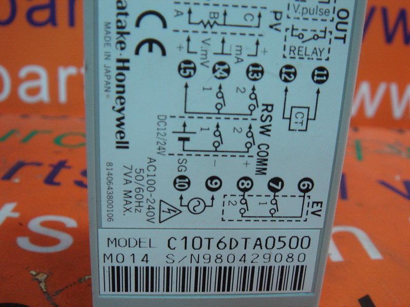 YAMATAKE SDC10 / C10T6DTA0500 - 裕益科技自動化設備可程式編碼器PLC